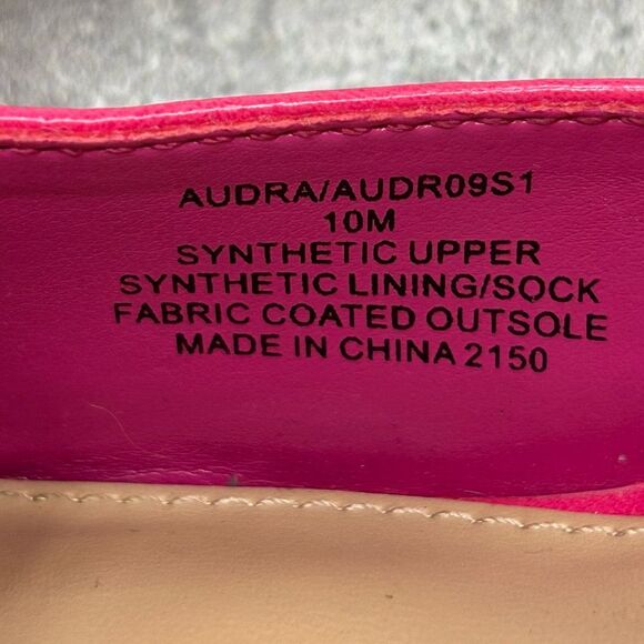 Steve Madden Audra Pink Pointed Closed Toe Ankle Strap Detailed Heeled Sandals S - Picture 9 of 14